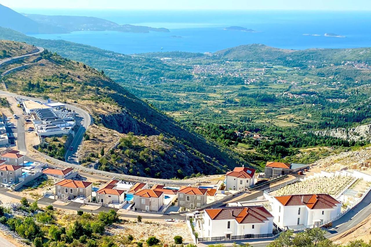 Luxury Villa Miriam With Private Pool And Jet Pool Near Dubrovnik Ivanica Exteriör bild