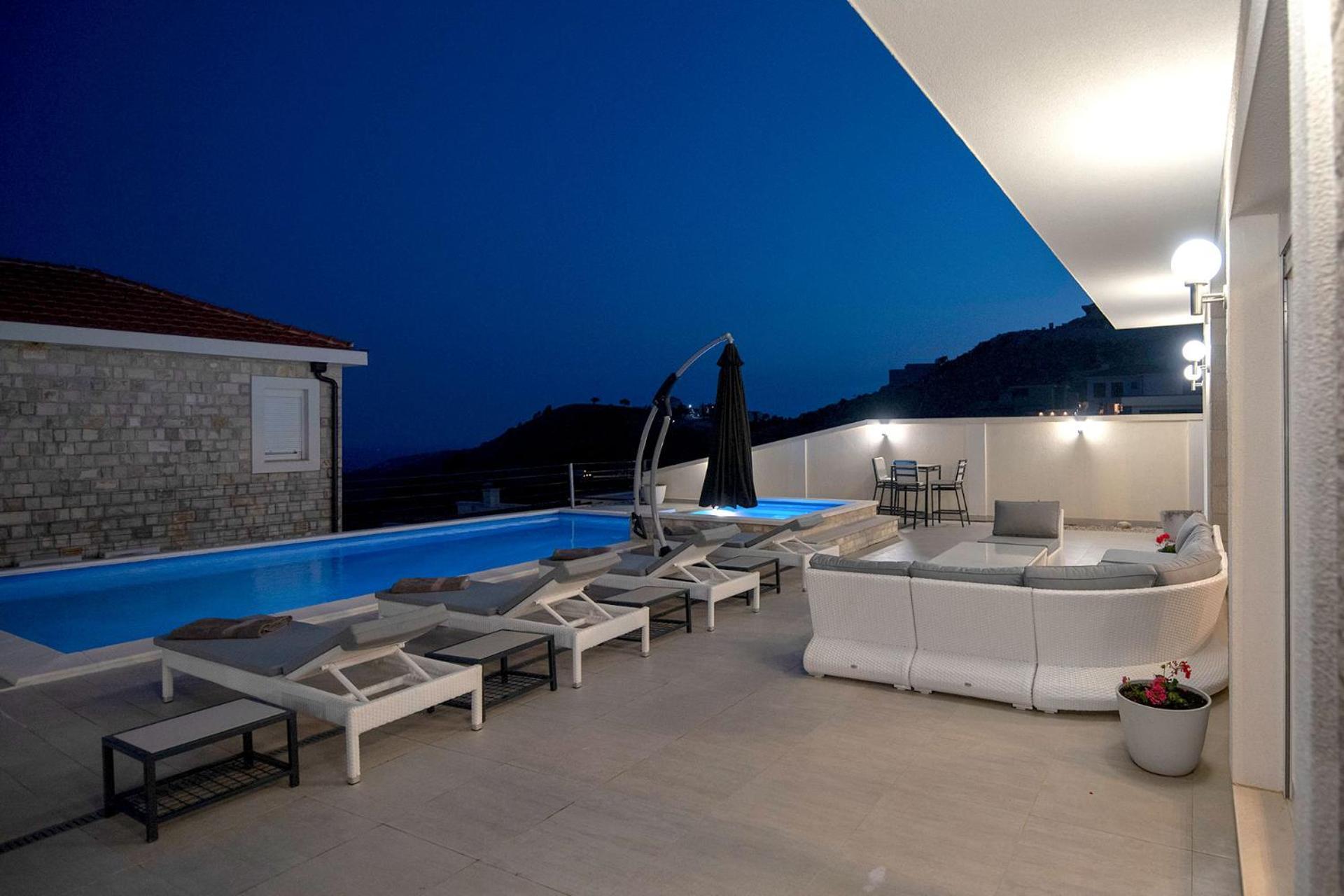 Luxury Villa Miriam With Private Pool And Jet Pool Near Dubrovnik Ivanica Exteriör bild